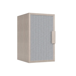 Custom Interior Furniture Modern Design Aluminum Frame Glass Sliding Cabinet Door