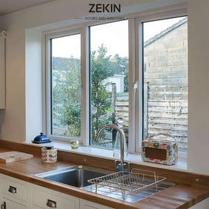 ZEKIN Modern Design White Casement Windows