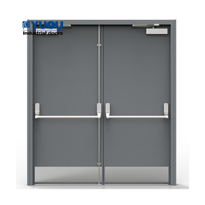 Fire Rated Galvanized Steel Security Main Door