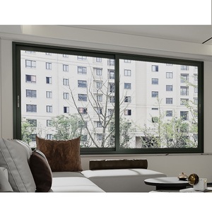 Aluminum Sliding windows and Door Aluminium Double Glass Sliding Window