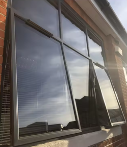 Roof Skylight Bay Window Fix Windows Swing Aluminum Alloy Flip Window