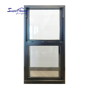 American Waterproof Aluminium Double Glass Sash Window