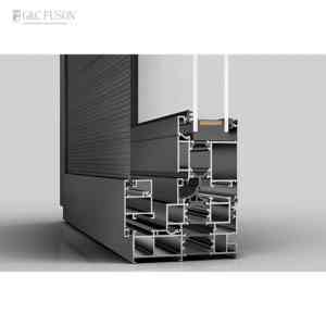 Hurricane Proof Impact Aluminum Casement Door