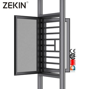 Customized Engineering Project Thermal Break Casement Aluminum Window