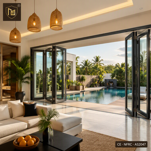 Living Room Outdoor Patio Horizontal Bi-Fold Window