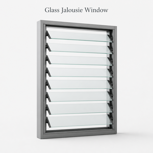 Aluminum Alloy Adjustable Glass Louver Window