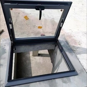 DBIAO Modern Aluminum Alloy Dormer Skylight Soundproof Waterproof & Leak-Proof for Roof Attics and Basements