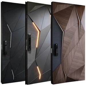 Luxury American Design 3D Entrance Door