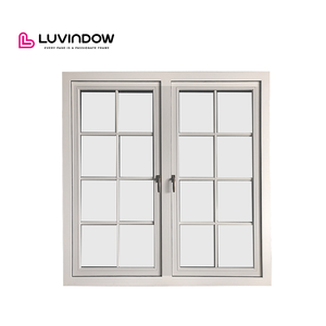 Custom Color French Aluminium Windows Ready-Made Office Inserts