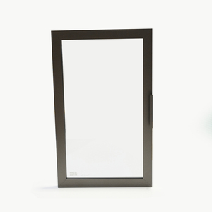 Glass Cabinet Door Air Smart 4Mm Tempered Glass Aluminum Frame Picture Windows For Office And Display Furniture