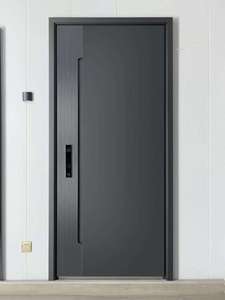 Custom Aluminum Entrance Doors Soundproof Fireproof