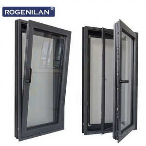 Rogenilan NO.1 Aluminum Double Glass Casement Window
