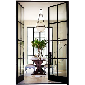 Custom Aluminum Alloy French Casement Doors (Slim Frame Panoramic) -View Extension for Modern Luxury Apartments/Scenic Balconies