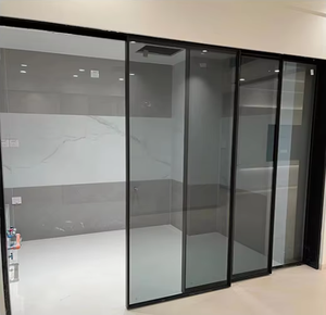 Modern Design Sliding Patio Door System Exterior Flush
