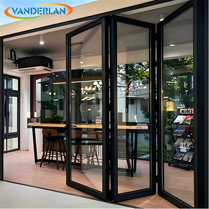Continuous Operation Aluminum Folding Door Stable Long Term Performance for Event Venue Partition Use