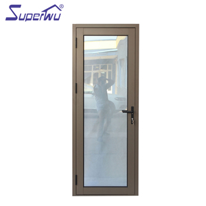 Aluminium Profile NOA Code Security Hinge Door With Grill