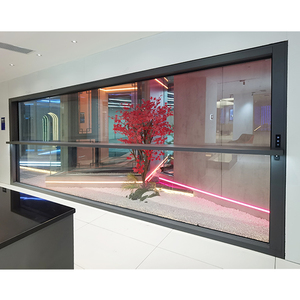 Motorized Vertical Guillotine Glass Window
