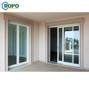 AS Certificated Glass Balcony Slide Model Aluminum Stable Door