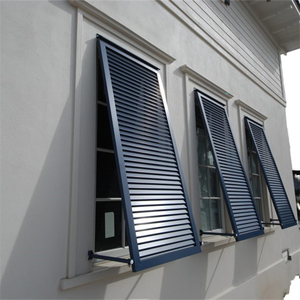 Aluminum Louver Windows Glass Aluminum Alloy Louvre for Hotel Villa