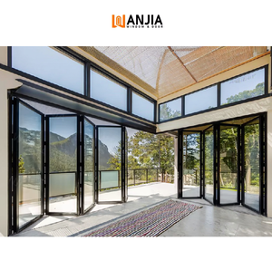 Villa Apartment Balcony Patio Partition Folding Accordion Doors