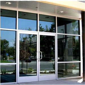 Best Price Soundproof Aluminium Casement Entrance Hurricane Impact Doors and Windows