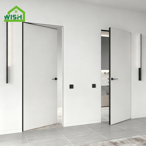 Frameless Invisible Door Flush Mounted