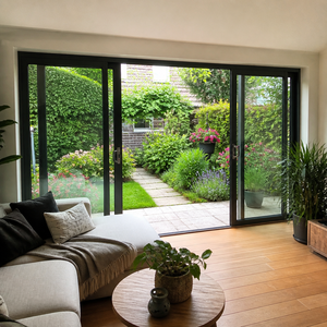 JUNYAO Factory Backyard Sliding Door Slim Profile Insulated Glazing Friction Free CE AS2047 NFRC Home