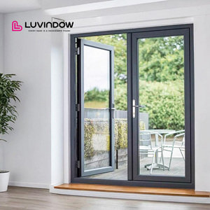 Luvindow High Quality French Double Panel Interior Glass Door