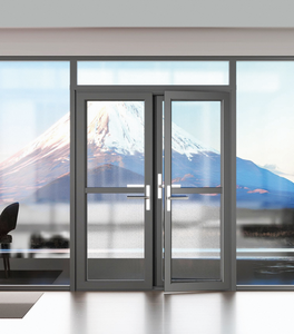 Modern Interior Aluminum Integrated Screen Casement Door Stainless Steel Insect Mesh