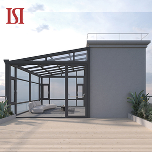 Top Brand Modern Design Four Seasons Solarium Garden Sunroom Aluminum Profile Insulated Windows and Doors