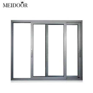 Customized Modern Design Triple Double Glass Sliding Window