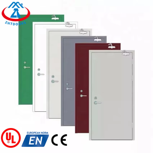Standard 1.5 Hours Interior Fire Rated Doors Fire Proof Door Factory In Guangzhou