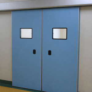 Hermetic Fireproof Sliding Automatic Door Single Leaf