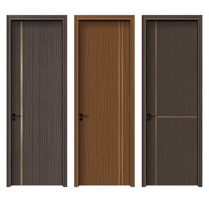 Minimalist French Interior Full Aluminum Door