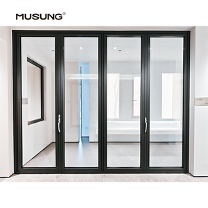 Seaside Hotel Hurricane Proof Aluminum Exterior Balcony Patio Folding Doors