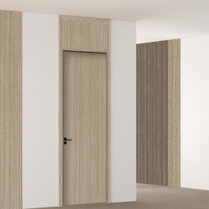 Custom Aluminum Honeycomb Swing Door Aluminum Frame With SPC Interior Door For House
