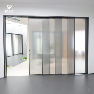 Frosted Glass Sliding Bathroom Door