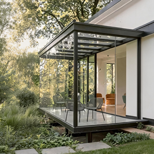 Aluminum Alloy Glass House Sunroom