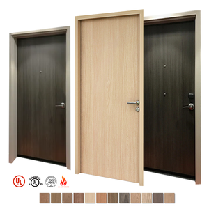 Hotel Interior Fire Rated Metal Frame Door