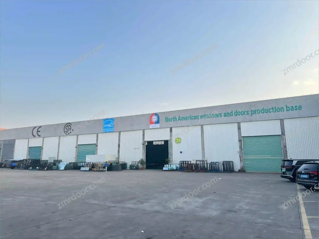 Veltor aluminum window and door production workshop in Foshan, China