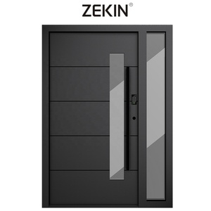 For Houses Front Entry Doors Latest Modern Design Villa Apartment Entrance Exterior Security Anti-theft Doors