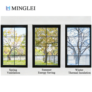 Thin Profile Energy Saving Aluminum Window