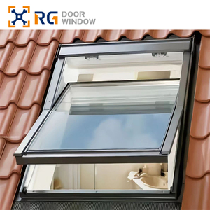 RG50 Manufacturer Wholesale Custom Waterproof Insulation High Quality Middle Hanging Aluminum Folding Glass Windows