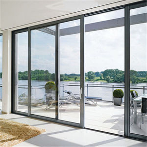 Aluminium Profile Sliding Glass Doors and windows with Thermal Break Double Glass