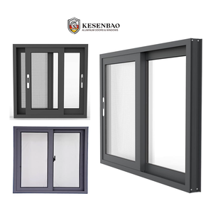 Hurricane Impact Single Glaze Windows Aluminium Glass Sliding