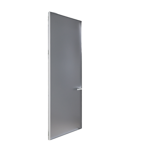 Factory Direct Custom Color Aluminum Door Powder Coated Brown Soundproof Minimalist Design