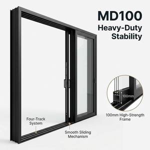 Triple Glazed Four Panel Sliding Door